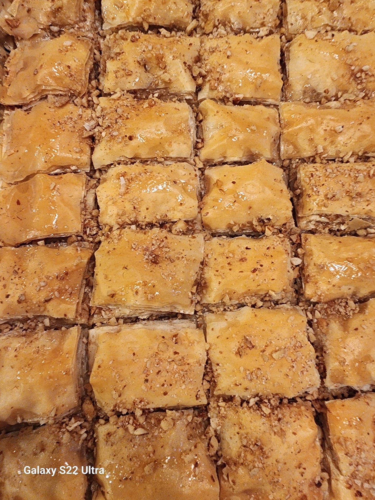 Tray of Baklava