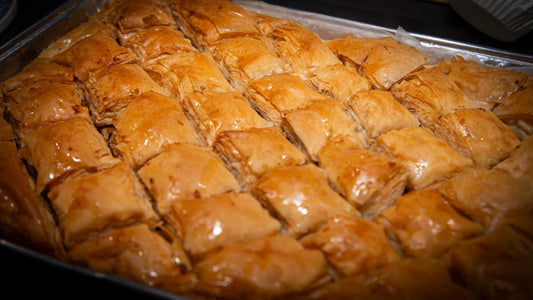 Tray of Baklava