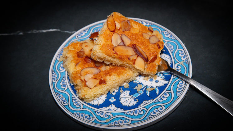 Basbousa Treats on a plate