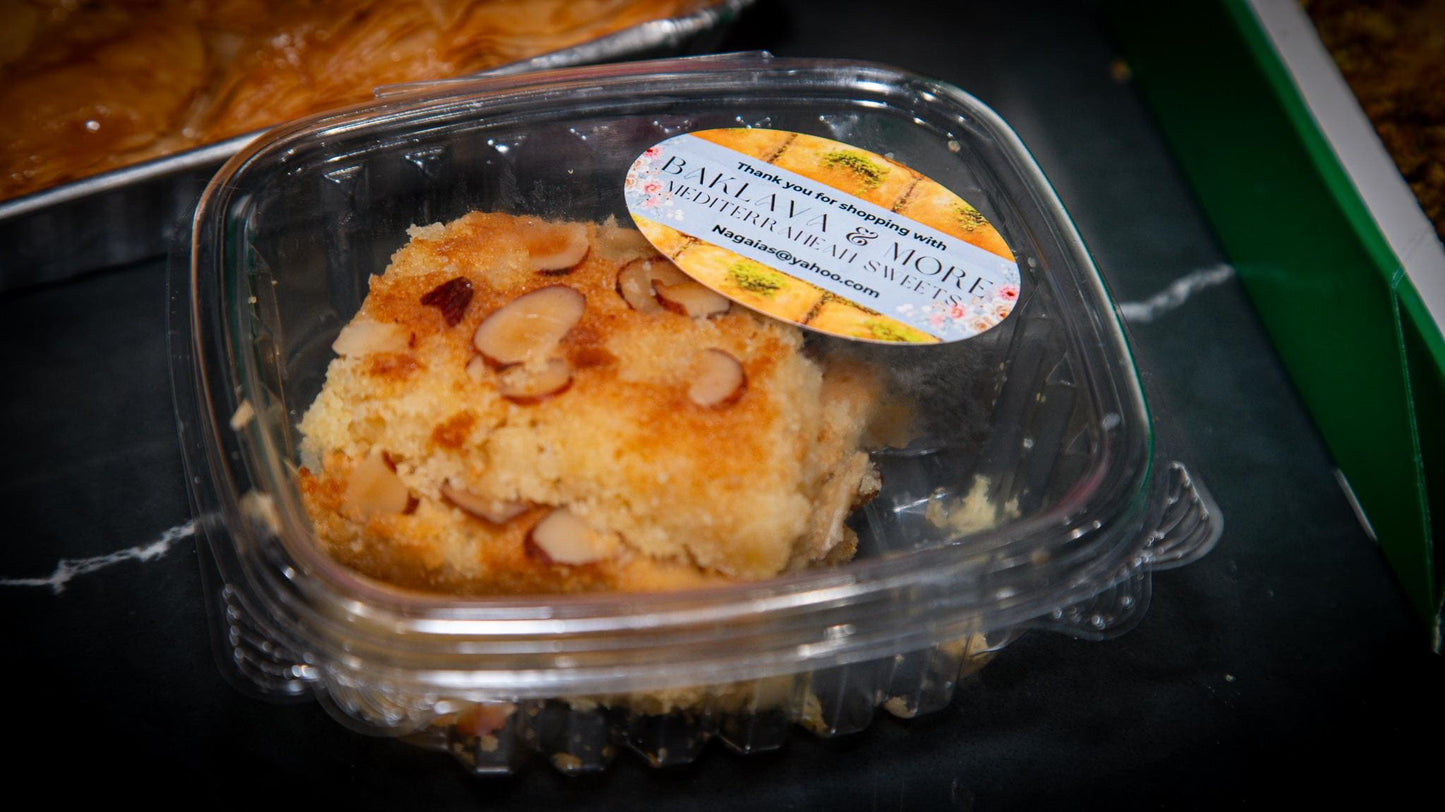 Basbousa Treats in a package