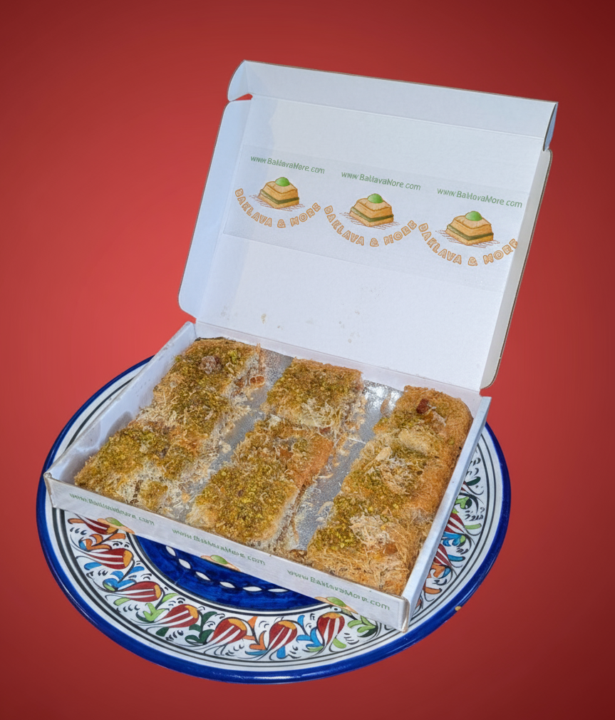 Kunafa Tray or Bites kadaif , Nuts or Cheese
