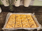 Baklava on  a tray