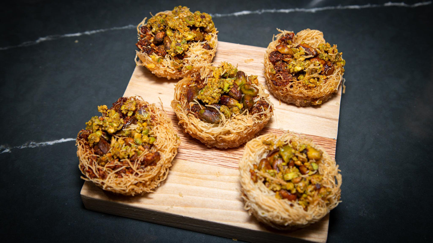 Kunafa Tray or Bites kadaif , Nuts or Cheese