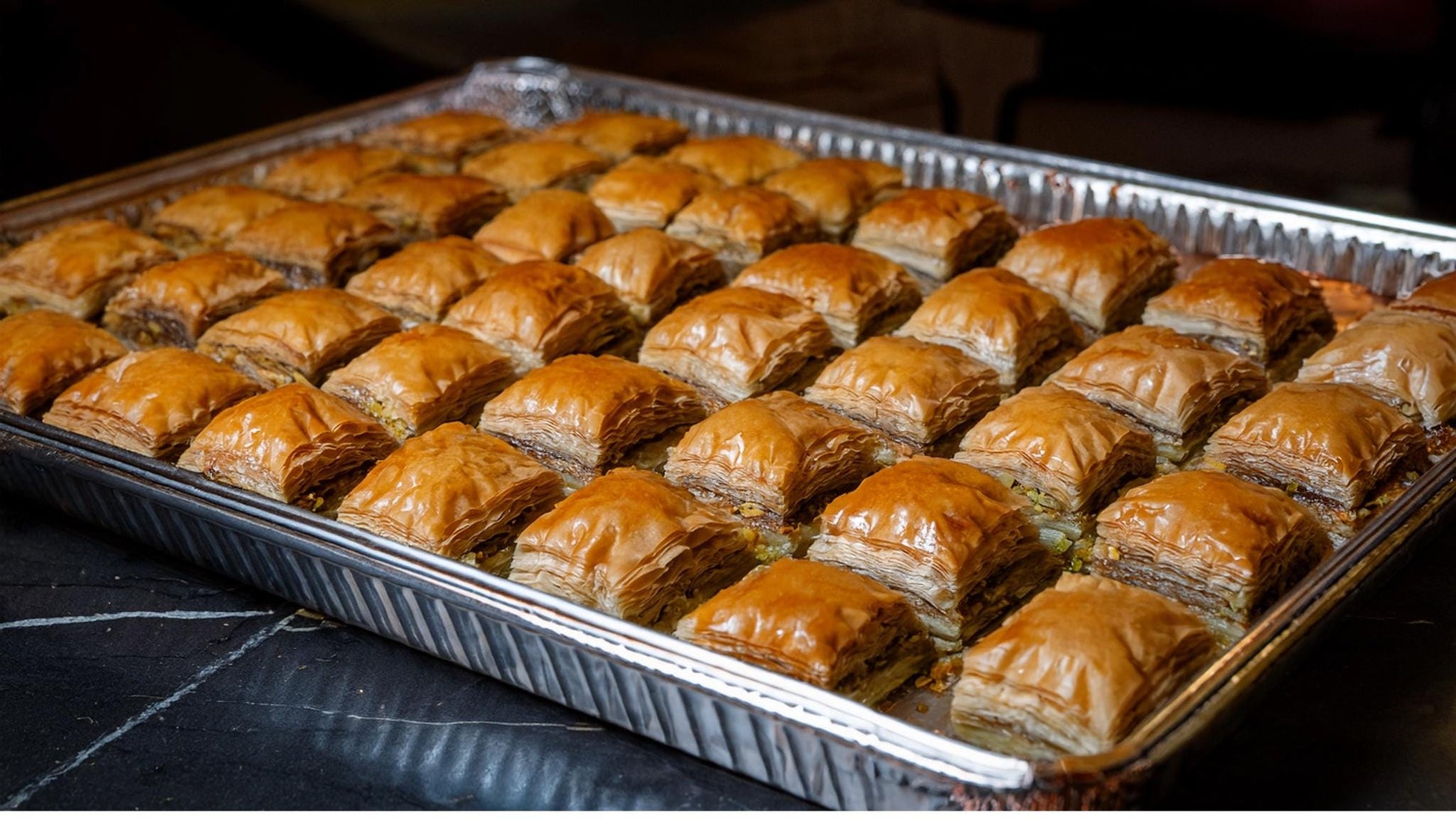 Baklava in a Tray